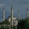 000044 Mosque Bleue  Istanbul (Turquie) appele Sultan Ahmet Camii.