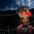 000232 Vieille femme Ifugao en tenue traditionnelle  Banaue (Mountain Province, Luzon, Philippines).
