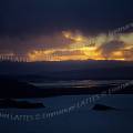 000359 Coucher de soleil sur le lac Titicaca depuis l'le d'Amantani (Puno, Prou).