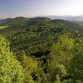 000641 La chane des Puys vue depuis le Puy de Dme (Puy-de-Dme (63), France).