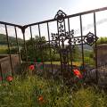 000880 Tombe du petit cimetire du Chastel  Saint-Floret (63320) (Puy-de-Dme (63), France).