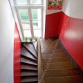 001377 Cage d'escalier dans une maison bourgeoise (France).